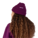 Santa Cruz Youth Hand Dude Beanie in de kleur Fresh Purple, verkrijgbaar bij Revert 95 Haarlem