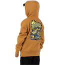 Santa Cruz Youth Slime Balls Accelerator Hoodie in de kleuren Mustard en Black, verkrijgbaar bij Revert 95 Haarlem