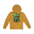 Santa Cruz Youth Slime Balls Accelerator Hoodie in de kleuren Mustard en Black, verkrijgbaar bij Revert 95 Haarlem