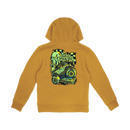Santa Cruz Youth Slime Balls Accelerator Hoodie in de kleuren Mustard en Black, verkrijgbaar bij Revert 95 Haarlem