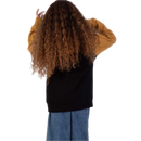 Santa Cruz Youth Knibbs Cryptic Raglan in de kleur Black/Mustard, verkrijgbaar bij Revert 95 Haarlem