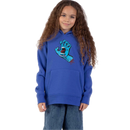 Santa Cruz Youth Screaming Hand Hoodie in de kleur Sapphire, verkrijgbaar bij Revert 95 Haarlem