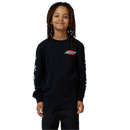 Santa Cruz Youth Salba Voodoo Pit LS T-shirt in Black, verkrijgbaar bij Revert 95 Haarlem