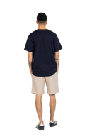 Reell Reflex Easy Short in beige Textured, relaxed fit short met subtiele textuurstructuur en elastische tailleband, verkrijgbaar bij Revert 95 Haarlem