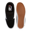 Vans Skate Chukka Low Sidestripe Black White – zwarte low-top skateschoen met witte Vans Sidestripe en wafelzool