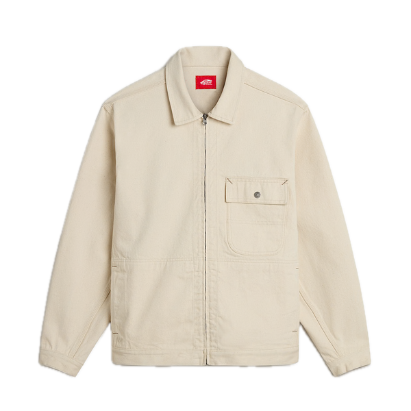 Koop de Vans Skate Garage Jacket Natural veilig  en snel bij Revert 95 online of kom hem checken in de winkel in Haarlem.