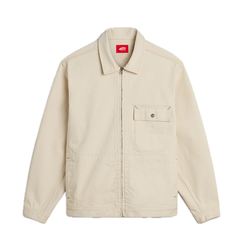 Koop de Vans Skate Garage Jacket Natural veilig  en snel bij Revert 95 online of kom hem checken in de winkel in Haarlem.