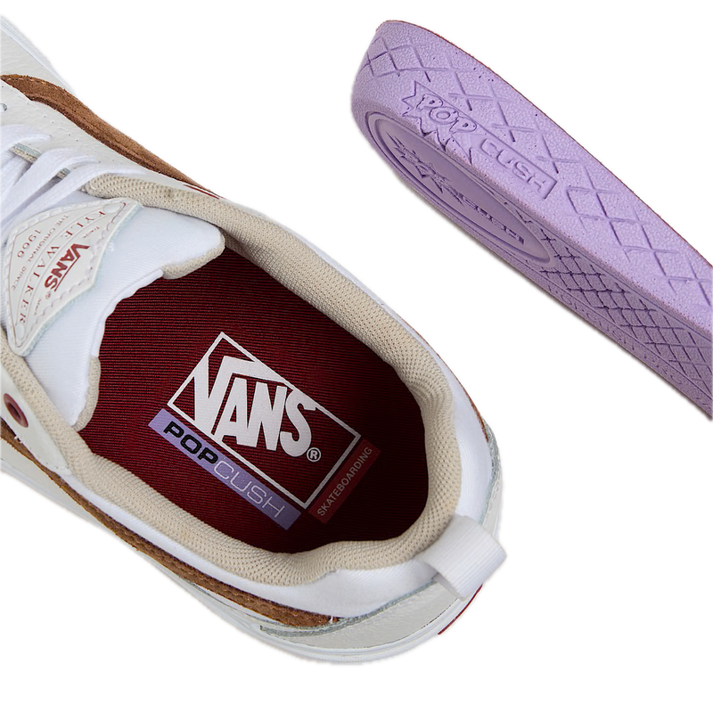 Koop de Vans Skate Kyle Walker Leather White Red en snel bij Revert 95 online of kom hem checken in de winkel in Haarlem.