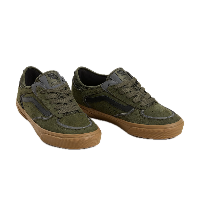Koop de Vans Skate Rowley Green Gum veilig  en snel bij Revert 95 online of kom hem checken in de winkel in Haarlem.