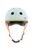 Yepa T-Shell Plus Helmet in Icelandic Sun, matte ijsblauwe skatehelm met pinstripe details, inset EPS foam en drielaags binnenbekleding, gecertificeerd voor skate en fiets, verkrijgbaar bij Revert 95 Haarlem