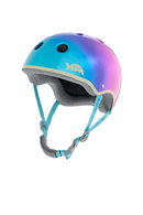 Yepa T-Shell Pro Helmet in Matte Black/Teal van Tony Hawk, pro skatehelm met inset EPS foam, drielaags binnenbekleding en handtekening Tony Hawk, gecertificeerd voor skate en fiets, verkrijgbaar bij Revert 95 Haarlem