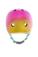 Yepa T-Shell Pro Helmet in Matte Black/Teal van Tony Hawk, pro skatehelm met inset EPS foam, drielaags binnenbekleding en handtekening Tony Hawk, gecertificeerd voor skate en fiets, verkrijgbaar bij Revert 95 Haarlem