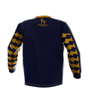 Rumble Speedshop Yellow Saw Jersey geel moto-style jersey met Saw-graphic