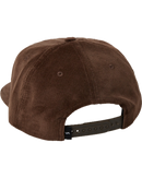 RVCA Freeman Cord Snapback, corduroy 6-panel cap met RVCA VA embroidery en platte klep, one size, verkrijgbaar bij Revert 95 Haarlem