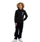 DC Shoes Handplant Hoodie Youth in de kleur Black, verkrijgbaar bij Revert 95 Haarlem