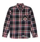 DC Shoes Marshal Flannel Youth in de kleur Black, verkrijgbaar bij Revert 95 Haarlem