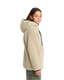 Element Wolfe Sherpa Jacket Kids Oatmilk, productfoto 2