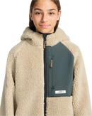 Element Wolfe Sherpa Jacket Kids Oatmilk, productfoto 3