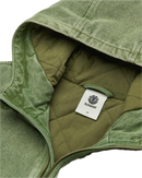 Element Hooded Bomber Jacket Kids Deep Forest, denim bomberjack voor jongens met vaste capuchon en platte vulling, kindermaten XS/8-XL/16, verkrijgbaar bij Revert 95 Haarlem