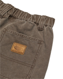 Element Big Carpenter Canvas Pant Youth in de kleur Java, verkrijgbaar bij Revert 95 Haarlem