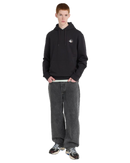 Element Picnic Hoodie in Off Black, regular fit fleece hoodie met comic-stijl negenluik graphic op de rug en geborduurd detail op de borst, verkrijgbaar bij Revert 95 Haarlem