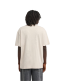 Element x Floor Watching SS Tee Oat Milk, T-shirt van 100% biologisch katoen met puffdruk illustratie van Floor Van Het Nederend op voor- en achterkant, relaxed fit, maten XS-XL, verkrijgbaar bij Revert 95 Haarlem