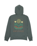 RVCA Iris Hoodie in de kleur Balsam Green, verkrijgbaar bij Revert 95 Haarlem