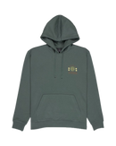 RVCA Iris Hoodie in de kleur Balsam Green, verkrijgbaar bij Revert 95 Haarlem