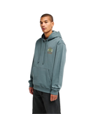 RVCA Iris Hoodie in de kleur Balsam Green, verkrijgbaar bij Revert 95 Haarlem