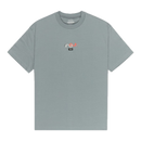 RVCA Amazesnake Tee in Monument, relaxed fit katoenen T-shirt met bold slanken graphic op de rug en VA logo op de borst, verkrijgbaar bij Revert 95 Haarlem