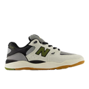 New Balance Numeric 1010 Tiago Lemos Sea Salt/Olive, skateschoen met suede mesh upper, FuelCell foam midsole en NDurance cupsole, verkrijgbaar bij Revert 95 Haarlem
