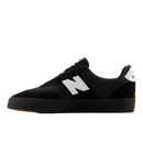 New Balance Numeric 340 Black/White, vulcanized skateschoen met interne PU midsole, versterkte toe cap en PU heel wedge, verkrijgbaar bij Revert 95 Haarlem