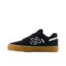 Kids Jamie Foy 306 Black NB White skate schoen van New Balance Numeric met suède upper en vulcanized zool