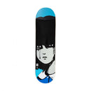 Birdhouse Shawn Hale Anniversary skateboard deck 8.38 inch, 7-ply Canadian Maple popsicle pro model Shawn Hale met Anniversary zwart wit blauw portret graphic stained veneers 32.00 inch lang wheelbase 14.50 inch inclusief Birdhouse sticker, verkrijgbaar bij Revert 95 Haarlem