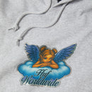 HUF Bliss Pullover Hoodie in de kleur Heather Grey, verkrijgbaar bij Revert 95 Haarlem