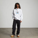 HUF Bliss Pullover Hoodie in de kleur Heather Grey, verkrijgbaar bij Revert 95 Haarlem