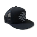 Black Aztec Trucker Cap