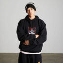 HUF Chaos Pullover Hoodie in de kleur Black, verkrijgbaar bij Revert 95 Haarlem
