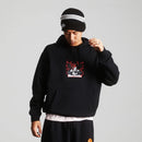 HUF Chaos Pullover Hoodie in de kleur Black, verkrijgbaar bij Revert 95 Haarlem