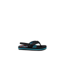 Reef Little Ahi Slipper Tropical Dream met waterbestendige synthetische strap, tropische print en geprint EVA voetbed met backstrap, verkrijgbaar bij Revert 95 Haarlem