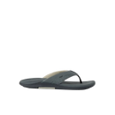 Reef Offshore slipper in Grey Black Tan met memory foam riem, high-rebound EVA voetbed en brede pasvorm, verkrijgbaar bij Revert 95 Haarlem