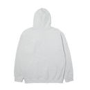 HUF Classic Arch Full-Zip Hoodie in de kleur Heather Grey/Navy, verkrijgbaar bij Revert 95 Haarlem