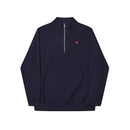 Hélas Caps Classic Quarter Zip Knit Navy foto 1