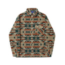 Hélas Caps Coutume LS Shirt – langemouw overhemd met all-over print, klassieke kraag en geborduurd logo