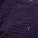 HUF Cromer Corduroy Short in Dark Berry, baggy fit wide-wale corduroy short van 100% cotton met geborduurd HUF logo op het muntzakje en Custom Cromer label, verkrijgbaar bij Revert 95 Haarlem