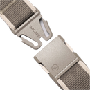 Arcade Belts Carto Slim Dunes Oat – slim fit stretchriem in zandkleur met verstelbare kliksluiting