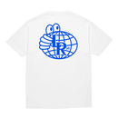 Last Resort AB Atlas Monogram SS Tee White Reflex Blue