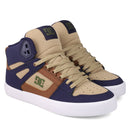 DC Shoes Pure High-Top WC Navy Brown Tan, productfoto