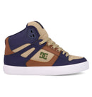 DC Shoes Pure High-Top WC Navy Brown Tan, productfoto