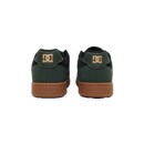 DC Shoes Manteca 4 Deep Forest, skateschoen met leer nubuck suede upper, cupsole constructie en Pill Pattern buitenzool, verkrijgbaar bij Revert 95 Haarlem
